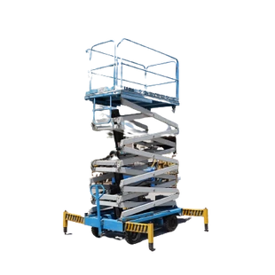 2016 Beta B500 Electric Scissor Lift White Background View - LF-0069