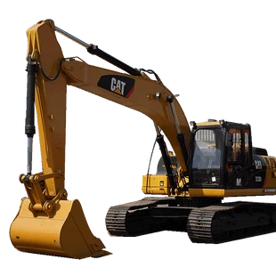 2020 CAT Caterpillar 323D3 Tracked Excavator-white-background