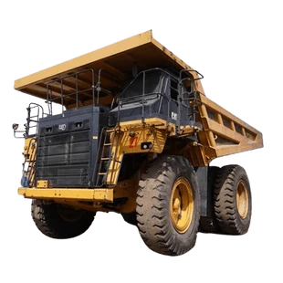 2021 Cat 777E Mining Truck -white-background