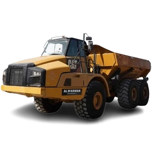 2011 Caterpillar 740B Articulated Dump Truck for Sale-white background image