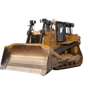 Caterpillar D8T Crawler Bulldozer 2021 white background