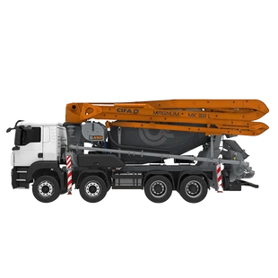 Cifa MK32L truck mixer pump white background image