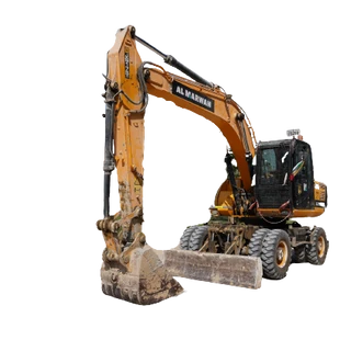 17-Ton Wheel Excavators for Rent | Al Marwan Equipment