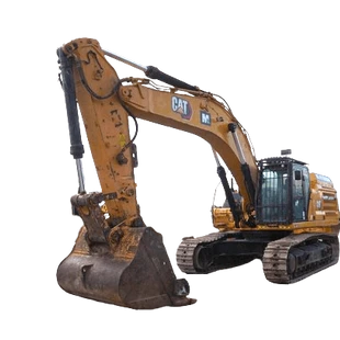 Used Cat 349 Crawler Excavator 2021 White Background