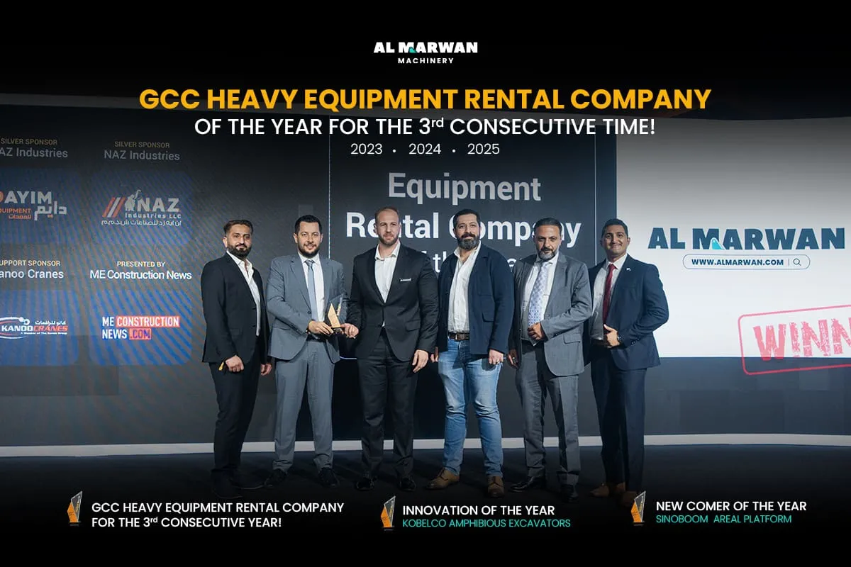 Al Marwan Takes Home 3 Construction Machinery Awards!