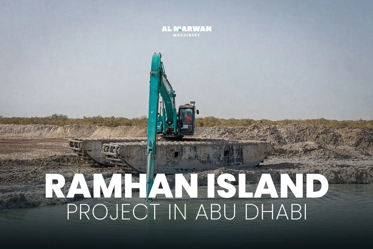 Driving Marine Construction on Ramhan Island with Al Marwan