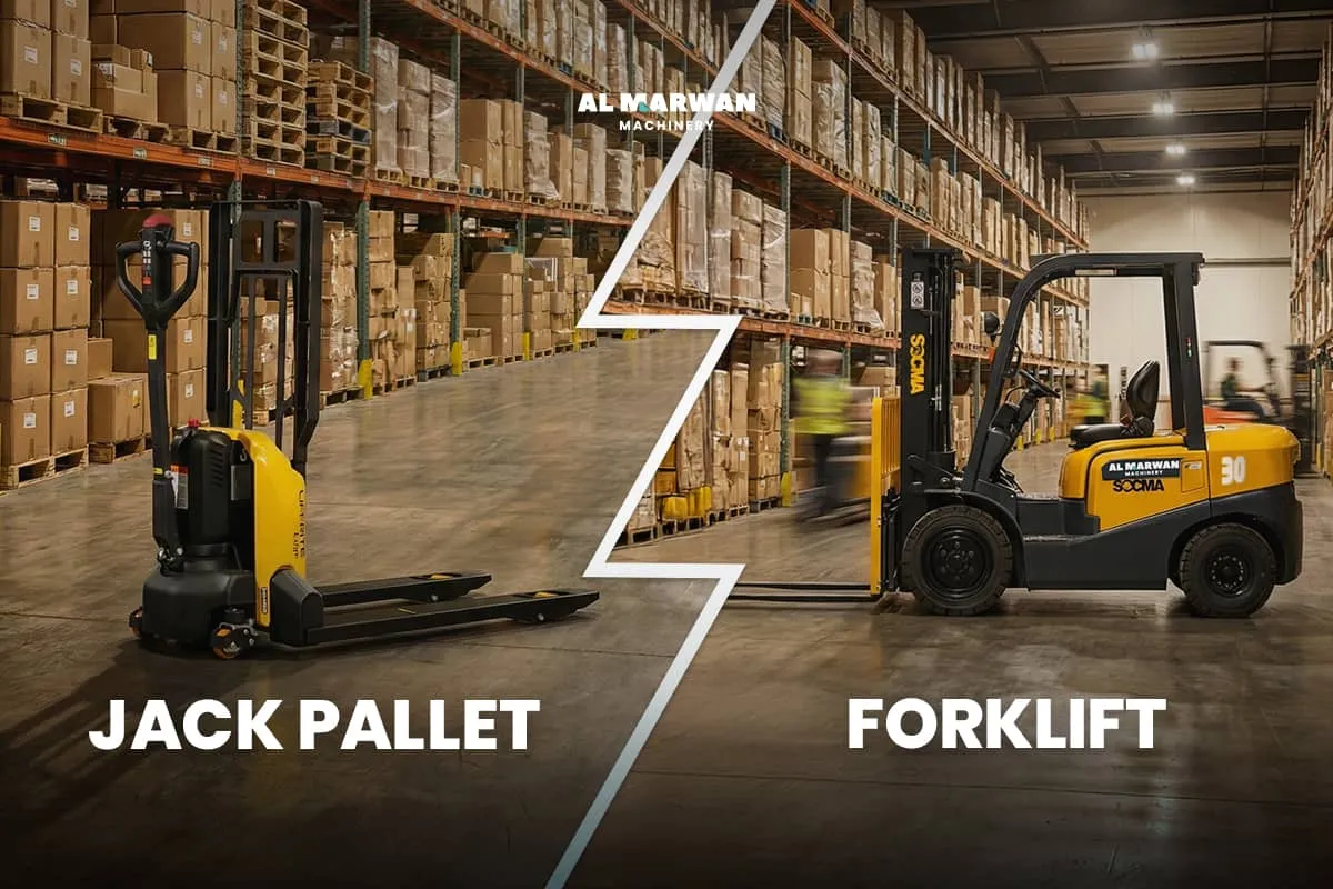 Pallet Jack vs. Forklift: A Technical Guide for Material Handling