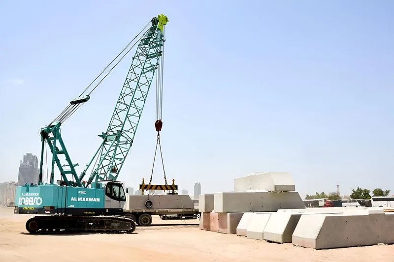 The CKS800 crawler crane