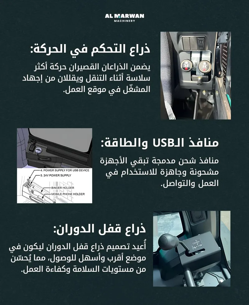 Travel Control Lever