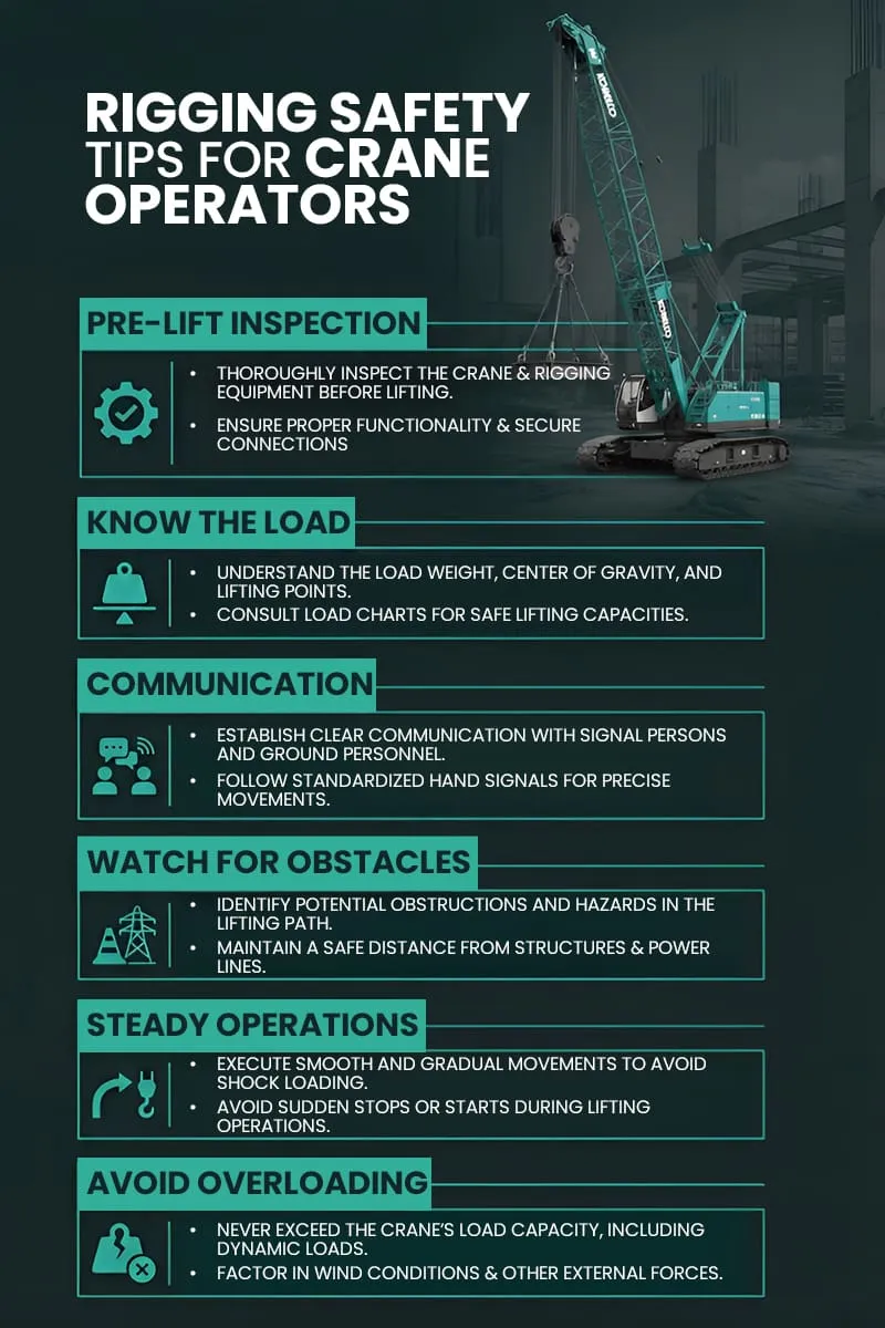 Conduct Pre-Operation Inspections for cranes