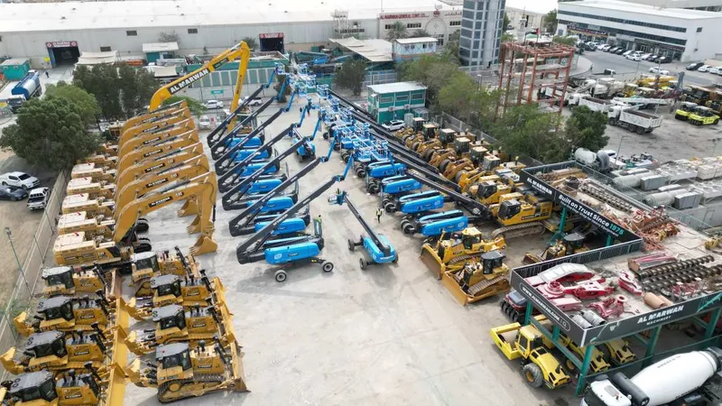 Al Marwan fleet at the yard 