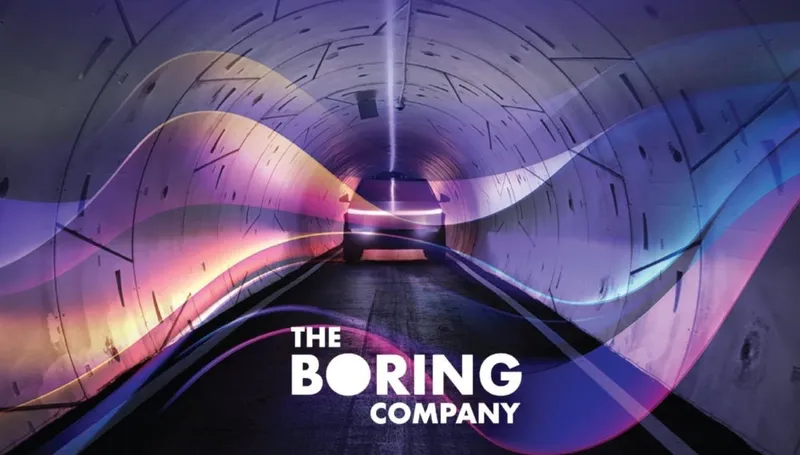 The boring company by Elon Musk