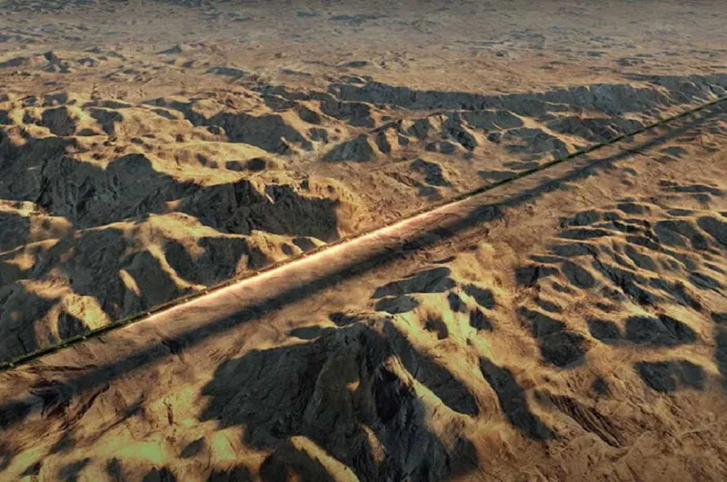 موقع مشروع ذا لاين