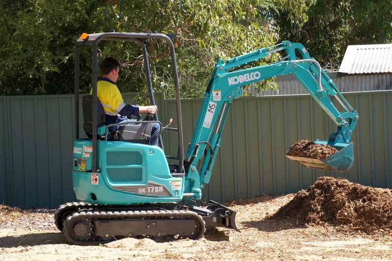 Kobelco SK17SR mini excavator
