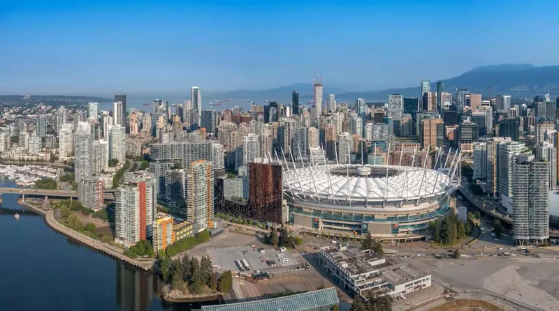 BC Place Stadium in Vancouver, Canada