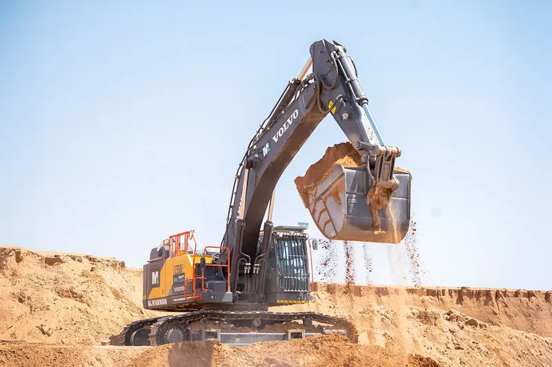 volvo excavator