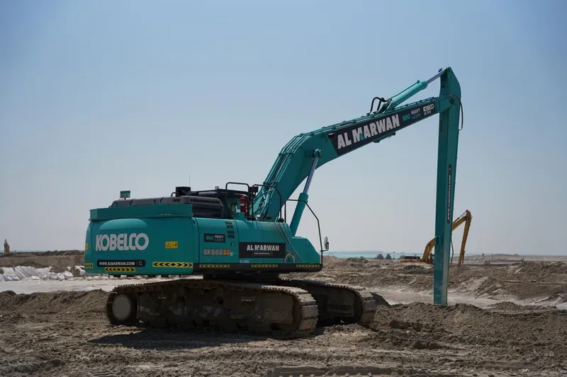 The SK500 track excavator