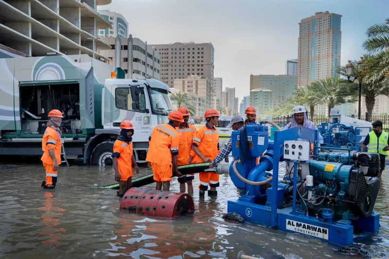 Al Marwan technical team initially deployed 8 pumps and quickly scaled up to a total of 11 units.
