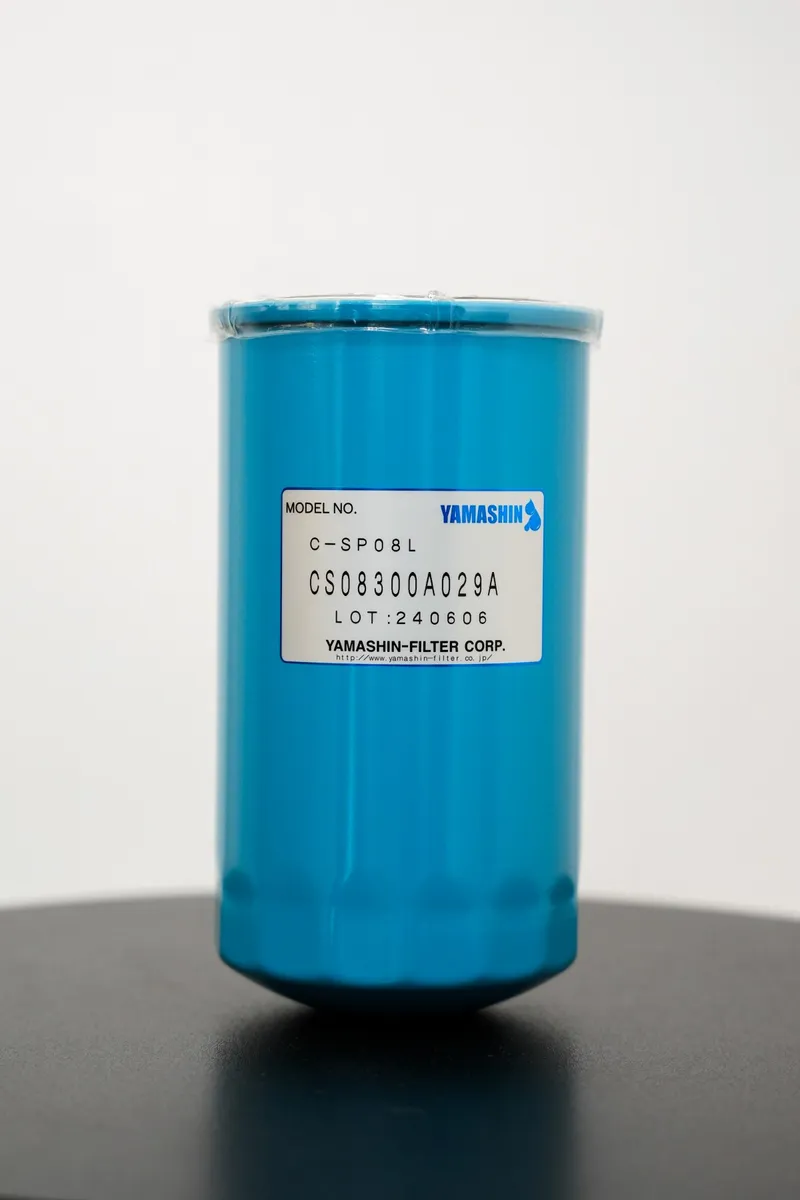 Kobelco filter, available from Al Marwan Heavy Machinery. 