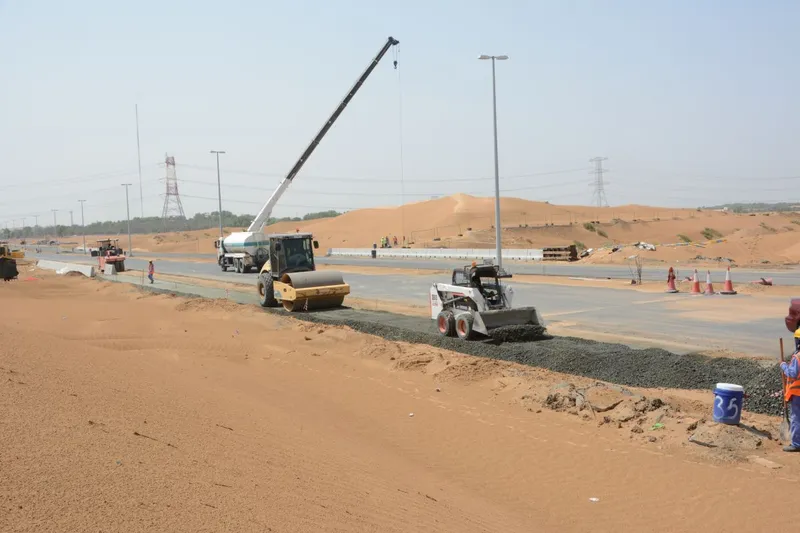 Al Marwan fleet on site