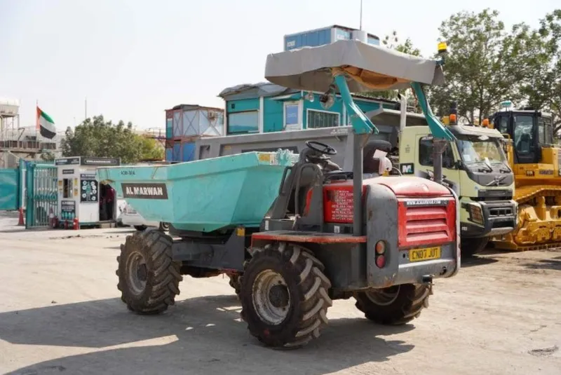 Articulated mini dumper