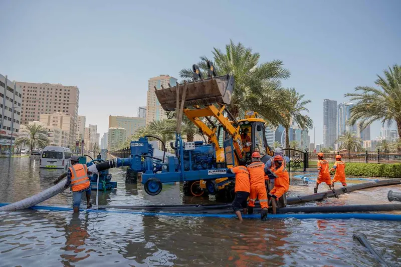 Al Marwan team of 12–13 core specialists, supported by a wider group of mechanics and technicians