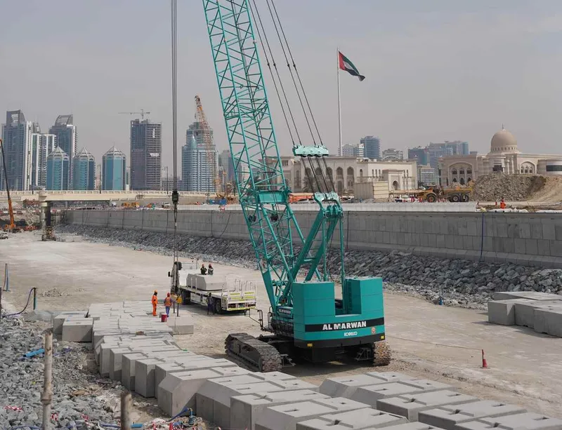 7250S Kobelco crawler crane
