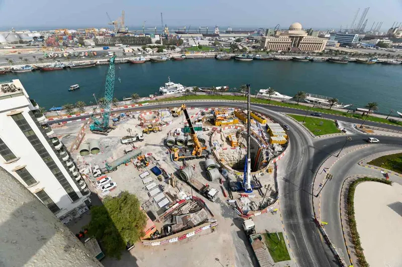 mobile cranes used in the project