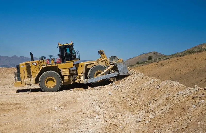 854 wheeled dozer