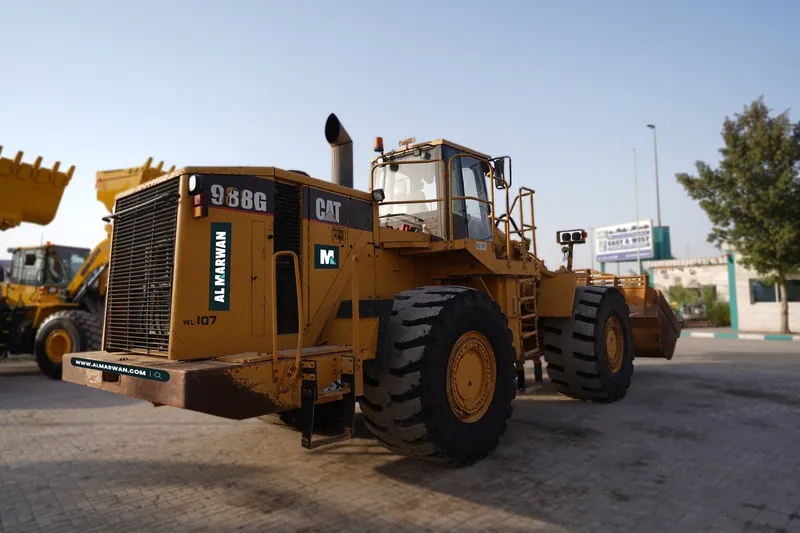 Since 2001, the CAT 988G loader has set new standards of power