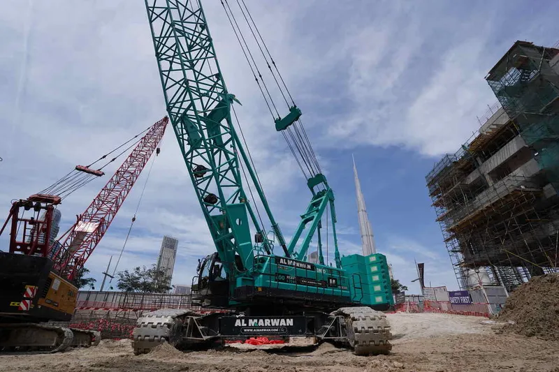 Al Marwan Crawler Crane Rental Fleet