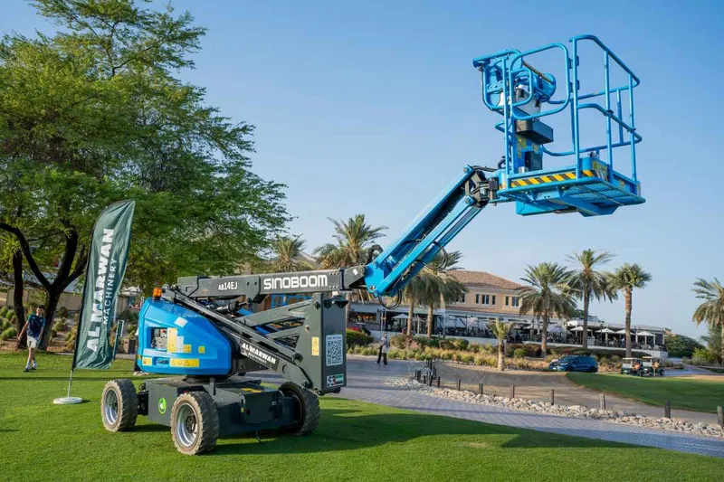 AB14EJ articulated boom lift for sale