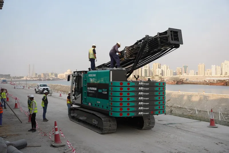 حفار الأساسات ABI Mobilram TM17