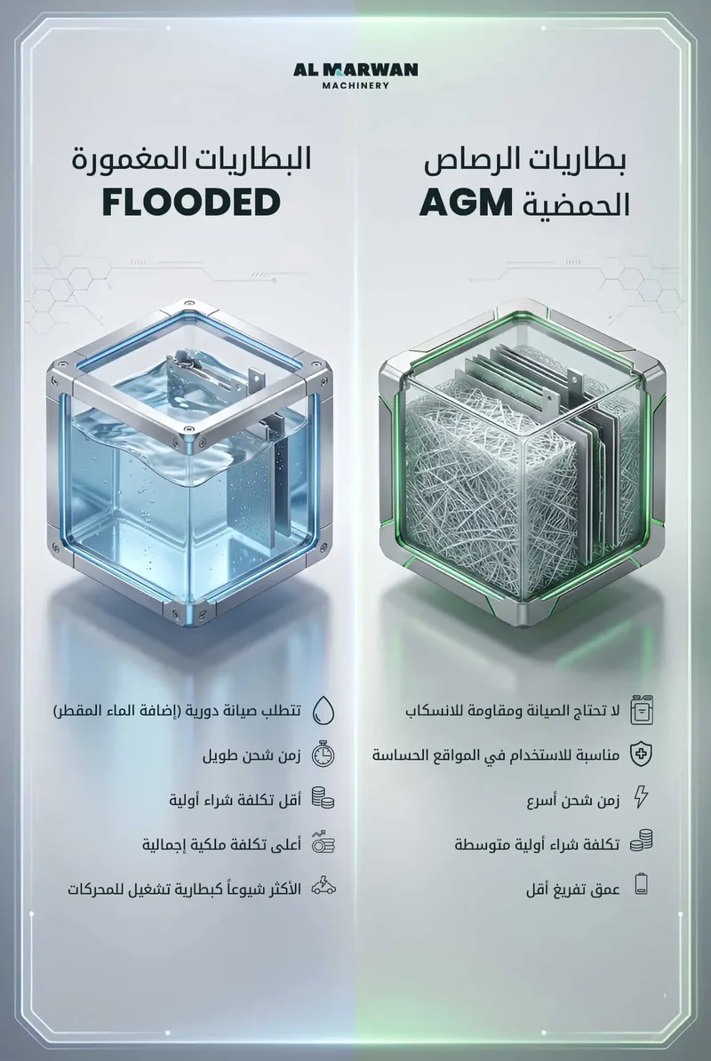 بطاريات الرصاص الحمضية