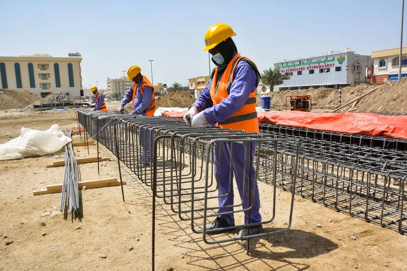 Construction workers need to wear safety shoes, hardhats, and other PPE
