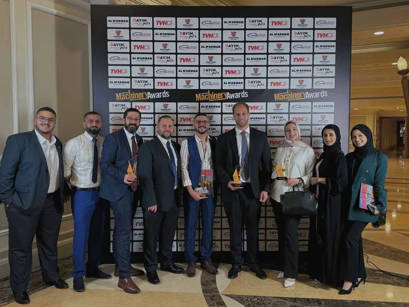 Al Marwan’s team at the CMME Awards 2024