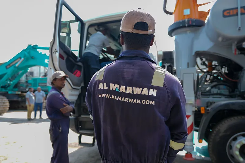 Al Marwan Team in action 