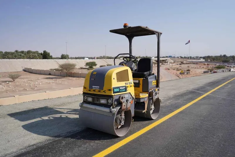 A Dynapac Atlas Copco babyroller