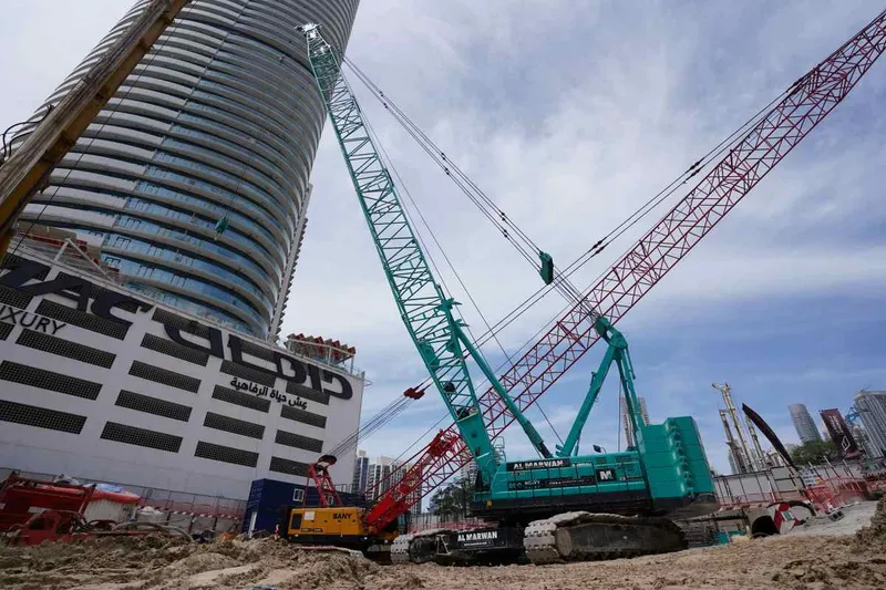 kobelco CKS1350 crane