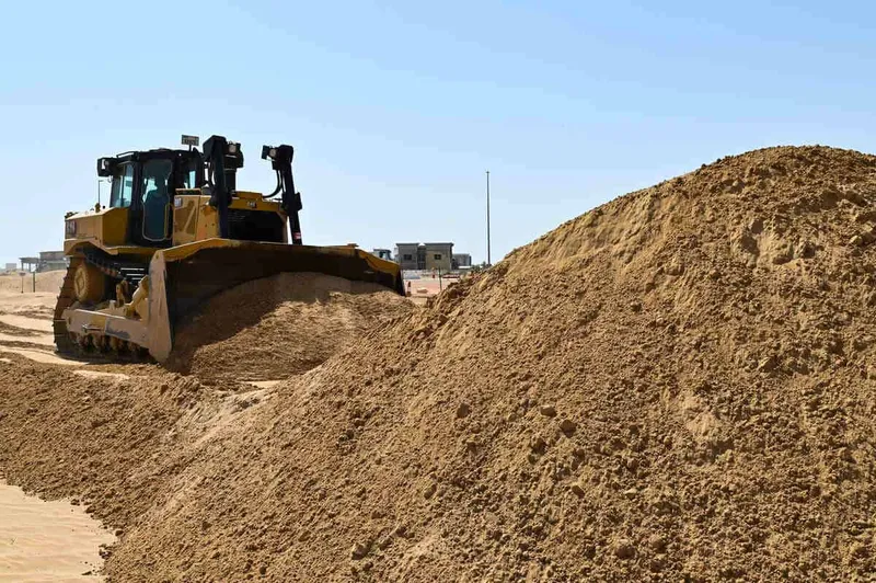 Dozers renowned as powerful earthmovers
