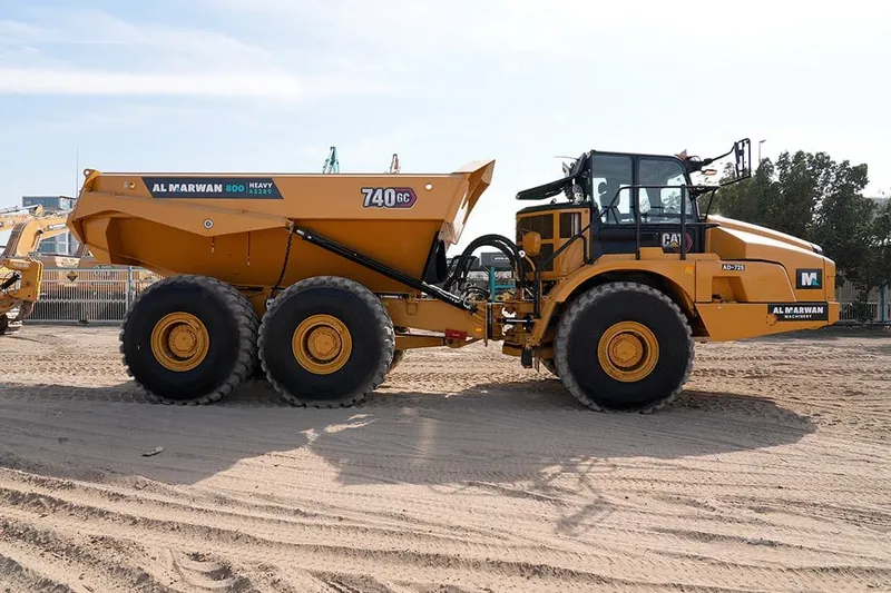 CAT 740GC ADT Truck at Al Marwan’s yard
