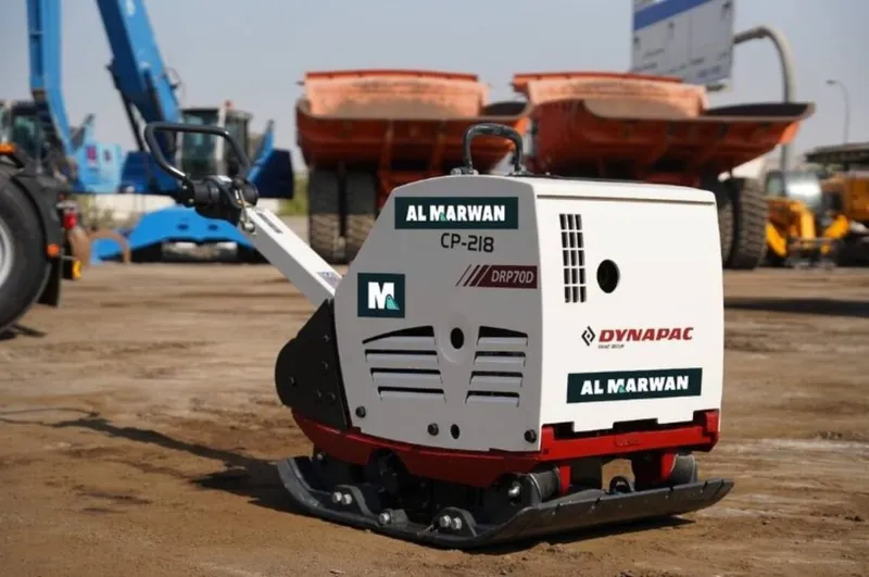 Brand-new Dynapac DRP70D diesel plate compactor