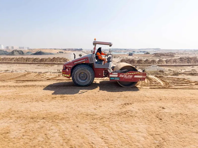 Dynapac Redline single drum roller