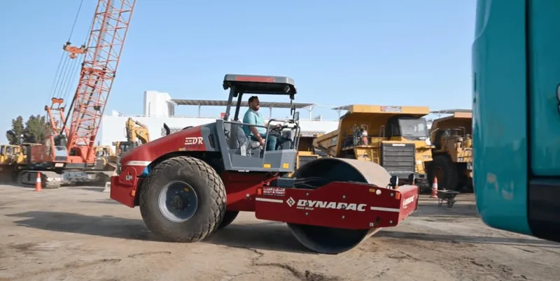 REDLINE by Dynapac DRS120D single drum roller