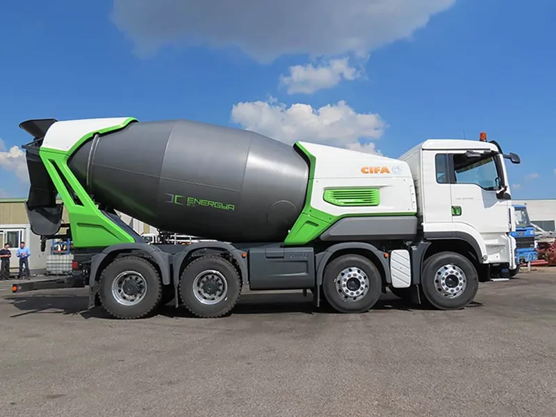 E9 electric truck mixer