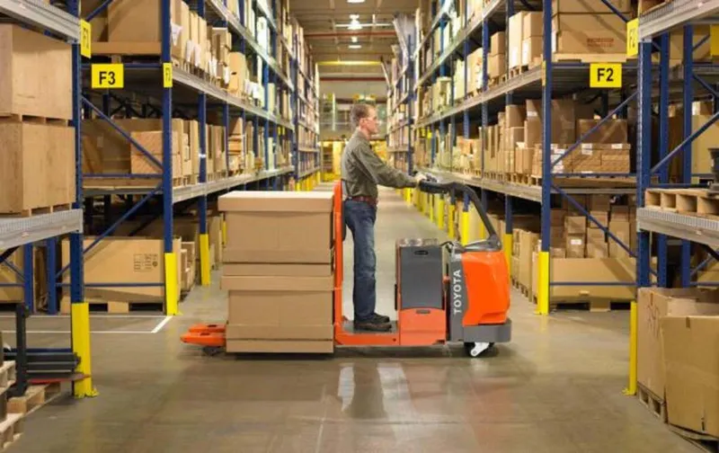 electric rider pallet jack