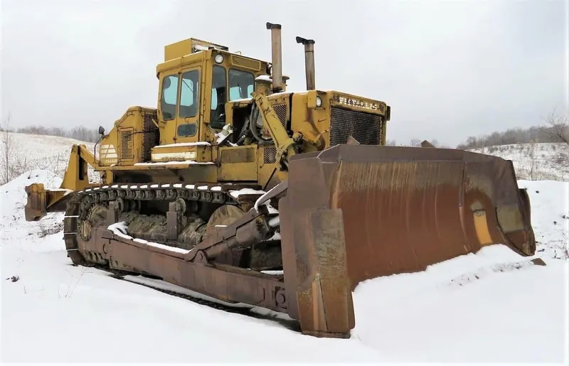 The historical Fiatallis FD50 bulldozer. Courtesy of Earthmovers Magazine