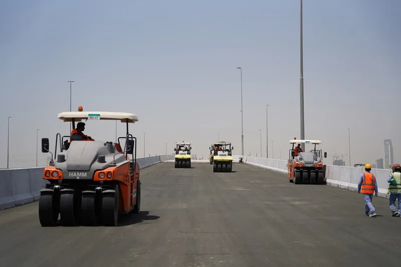 Hamm Pneumatic rollers, available at Al Marwan rental fleet.