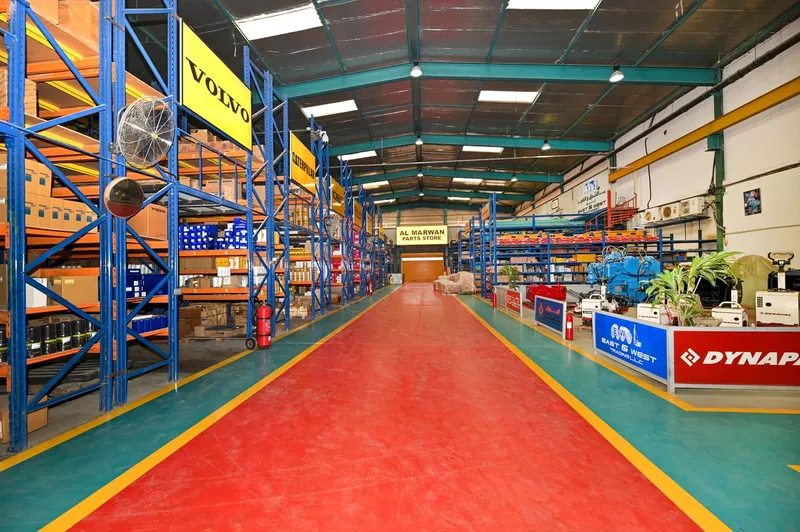 Al Marwan Heavy Machinery has a regular stock of heavy equipment spare parts