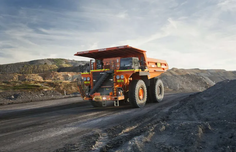 Hitachi EH4000AC-3 rigid dump truck - Image courtesy of Hitachi US